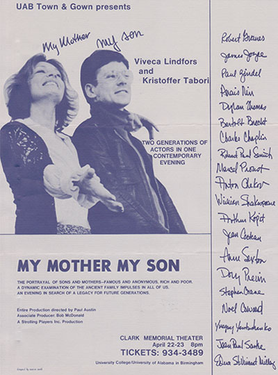 my mother my son leaflet